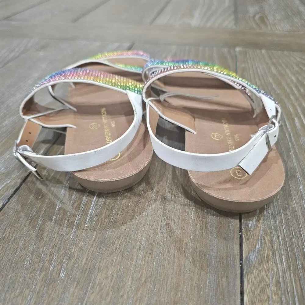Adrienne Vittadini Sandals, Girl's Size 3